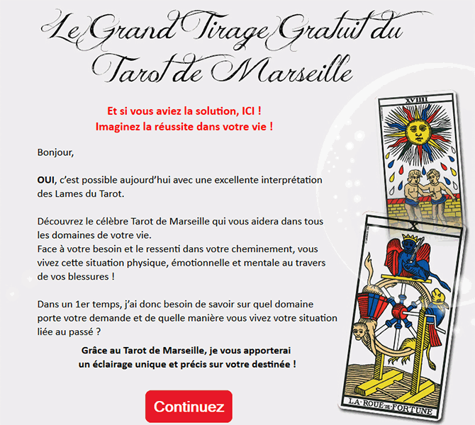 voyance gratuite par tarot de marseille